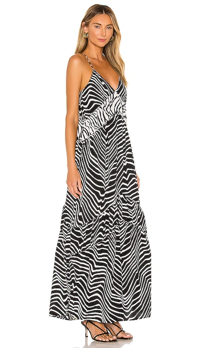 Shop House Of Harlow 1960 X Revolve Russo Maxi In Black & Cream