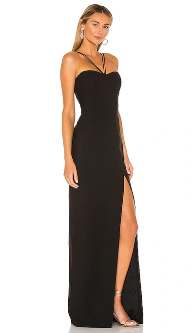 Shop Likely Mariette Gown In Black