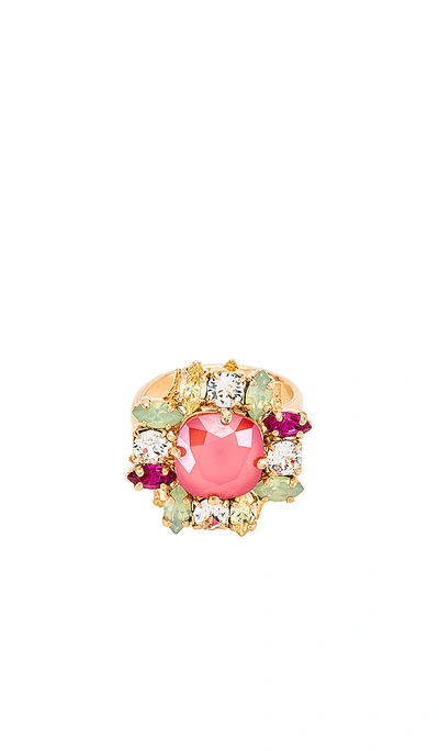 Shop Anton Heunis Gem Cluster Ring In Spring Colors