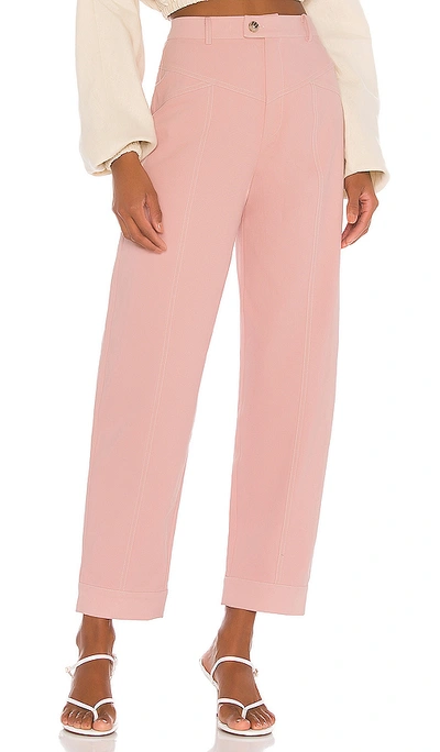 Shop Tularosa Austin Pant In Soft Pink