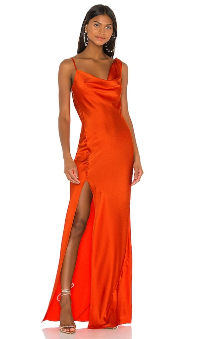 Shop Jay Godfrey Justine Dress In Sunkist