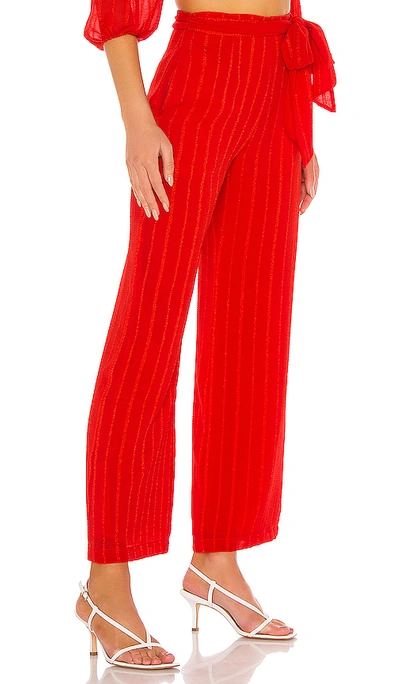 Shop Privacy Please Lola Pant In Scarlet Red
