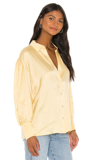 Shop Song Of Style Lydia Top In Buttercream Yellow