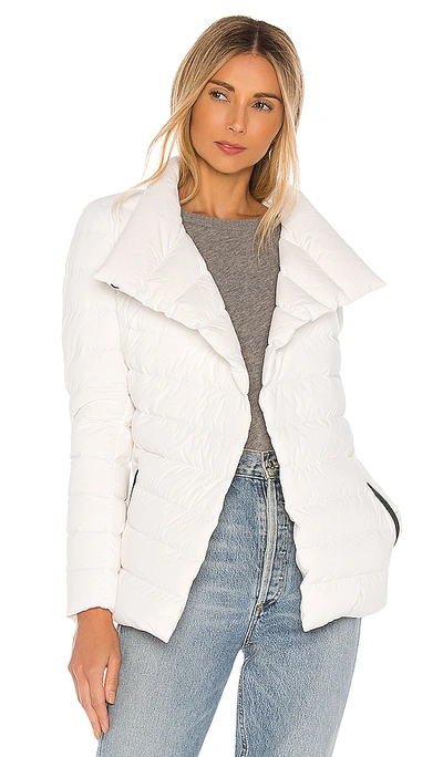Shop Mackage Gretta Jacket In Off White