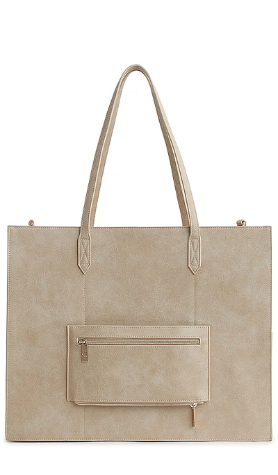 Shop Beis The Large Work Tote In Beige