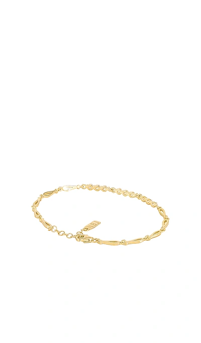 Shop Natalie B Jewelry Evie Bracelet In Gold