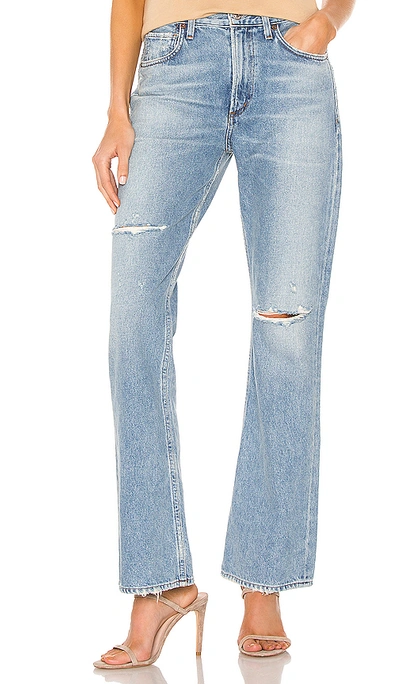 Shop Citizens Of Humanity Libby Relaxed Bootcut In Seventeen
