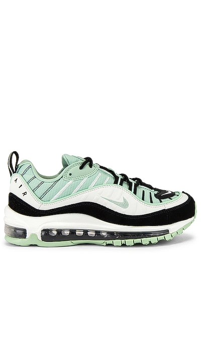 Shop Nike Air Max 98 Sneaker In Pistachio Frost, Black & Summit White
