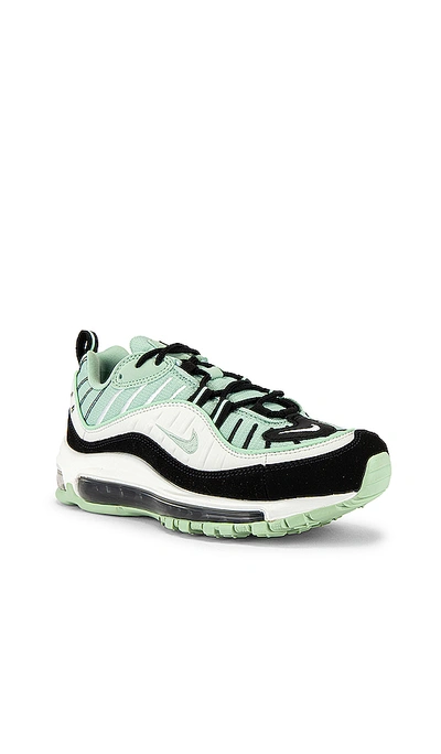 Shop Nike Air Max 98 Sneaker In Pistachio Frost, Black & Summit White