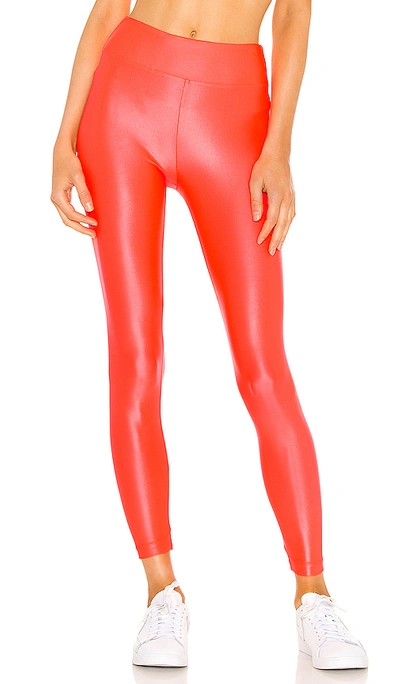 Shop Koral Lustrous Infinity High Rise Legging In Guava
