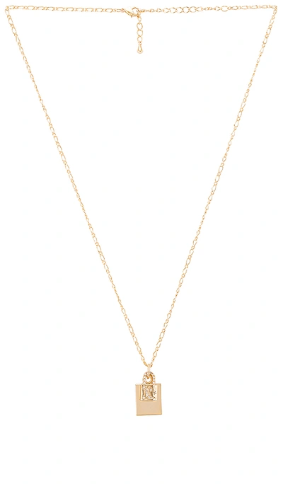 Shop Five And Two Ember Necklace In Gold