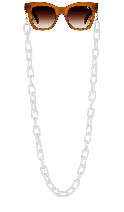 Shop Donni Acetate Sunny Chain In Clear