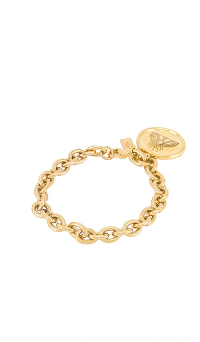 Shop Cam Alignment Protection Bracelet In Plated Brass