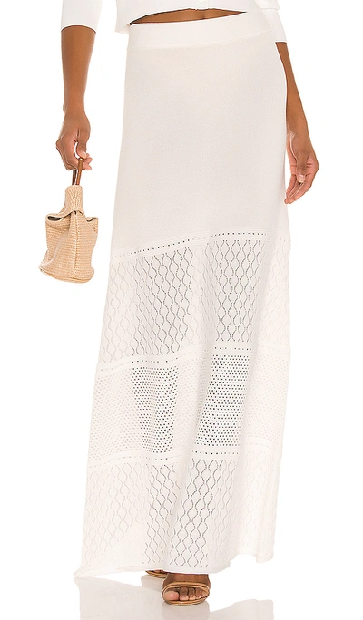 Shop Alexis Ecco Skirt In White