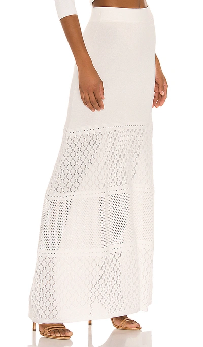 Shop Alexis Ecco Skirt In White