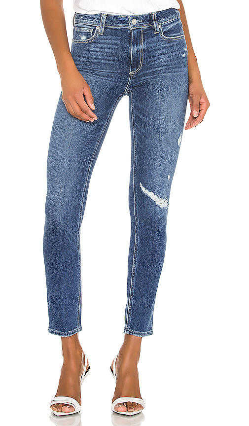 paige transcend hoxton high waist straight jeans