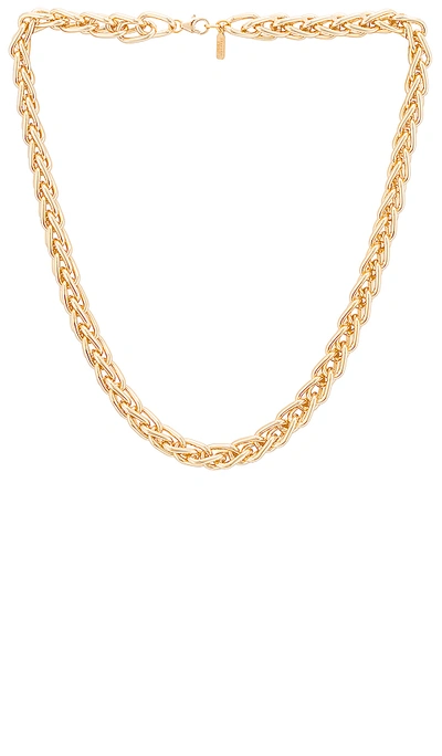 Shop Electric Picks Jewelry Lasso Necklace In Gold