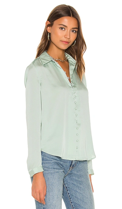 Shop Equipment Fleur Top In Silt Green