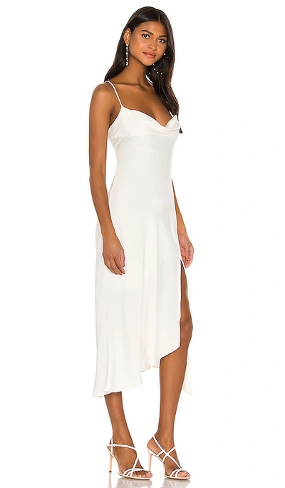 Shop Astr Gaia Dress In Off White