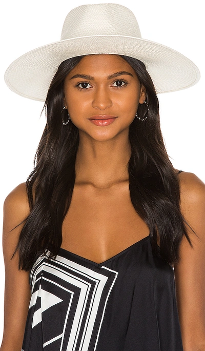 Shop Rag & Bone Wide Brim Panama Hat In White