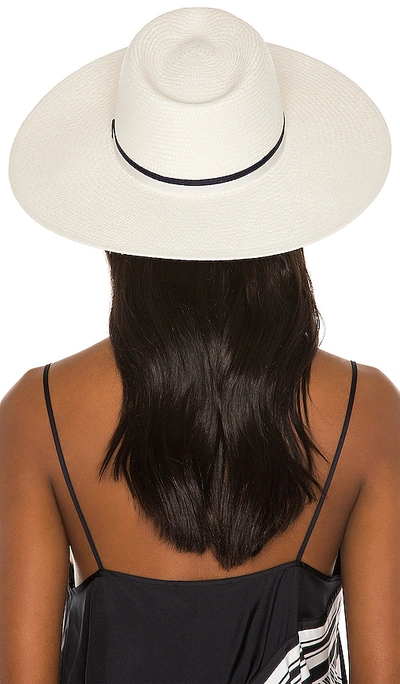 Shop Rag & Bone Wide Brim Panama Hat In White
