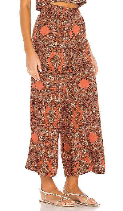 Shop Amuse Society Paradise Woven Pant In Coconut