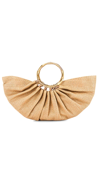 Shop Cult Gaia Banu Top Handle Bag In Natural