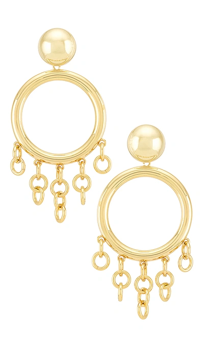 Shop Cult Gaia Jasmin Dangle Earrings In Gold