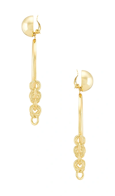Shop Cult Gaia Jasmin Dangle Earrings In Gold