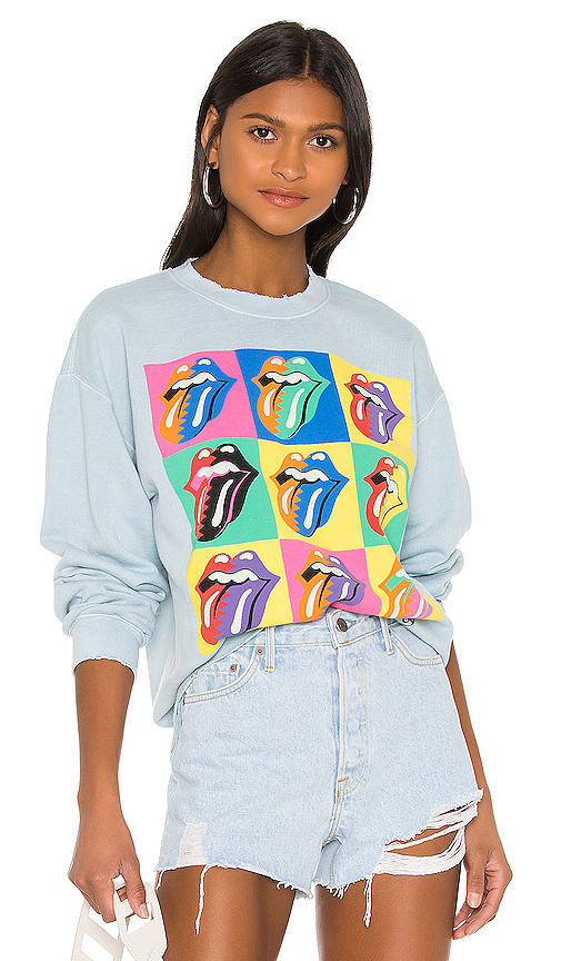 tongue sweatshirt