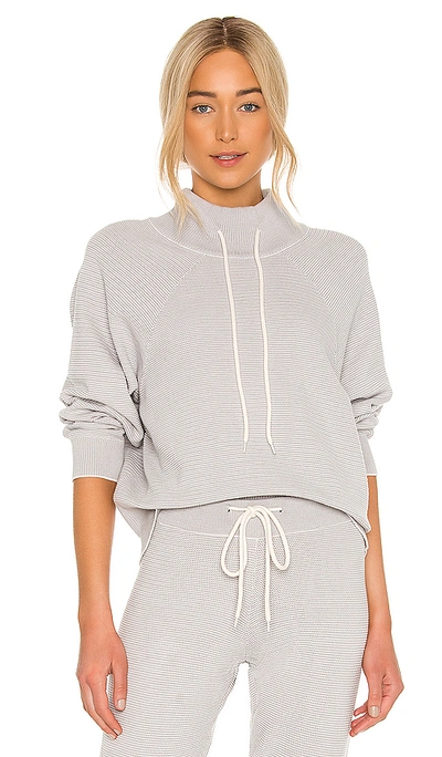 Shop Varley Maceo 2.0 Sweatshirt In Grey