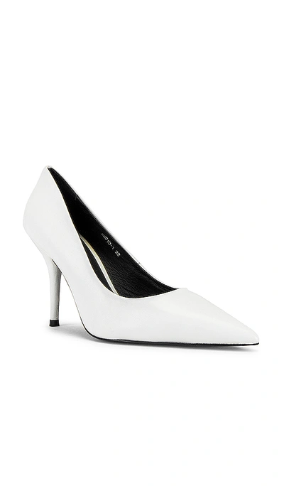 Shop Alias Mae Hilary Stiletto In Ivory Leather