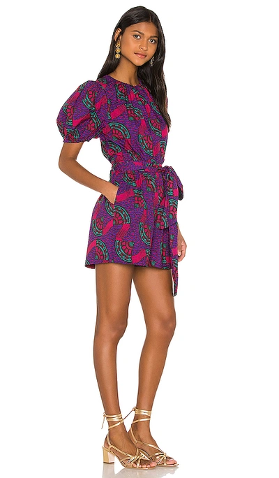 Shop Ulla Johnson Hollis Romper In Violet