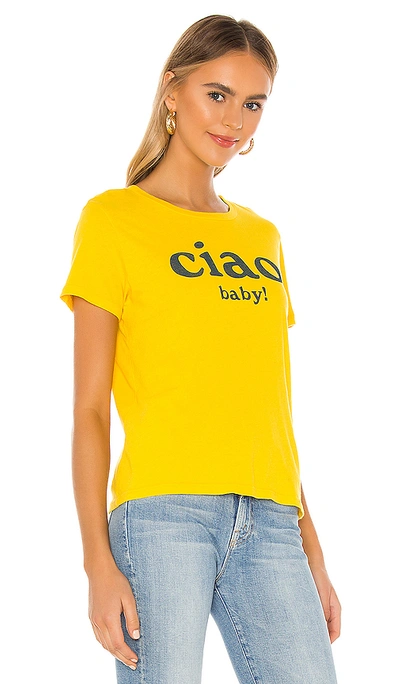 Shop Mother The Lil Goodie Goodie Tee In Ciao Baby!