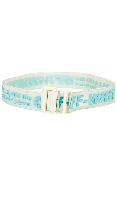 Shop Off-white Rubber Industrial Belt In Transparent