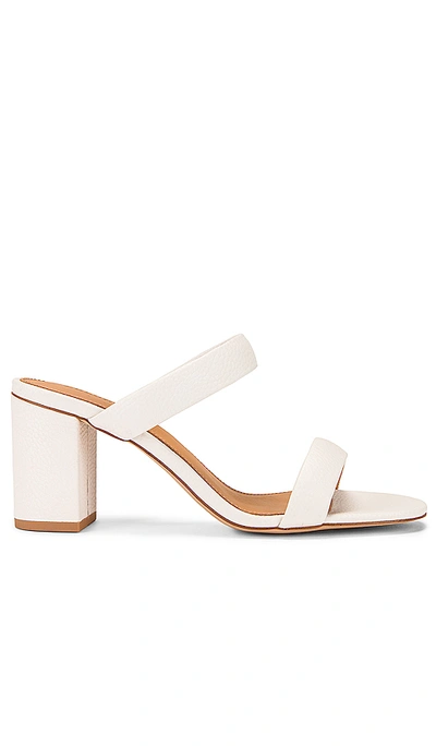 Shop Soludos Ines Heel In White