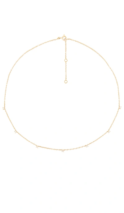 Shop Ef Collection 14k Gold Diamond Necklace In Yellow Gold