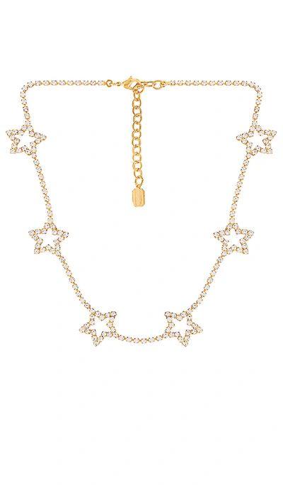 Shop Elizabeth Cole Lively Necklace In Crystal