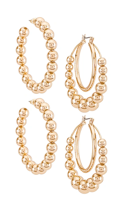 Shop 8 Other Reasons Dynamic Duo Earrings In Gold