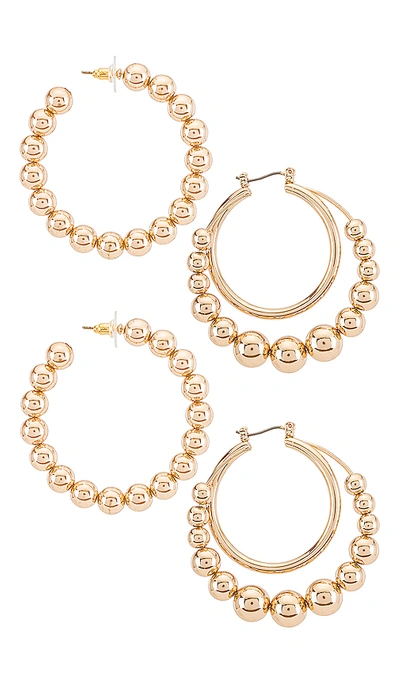 Shop 8 Other Reasons Dynamic Duo Earrings In Gold