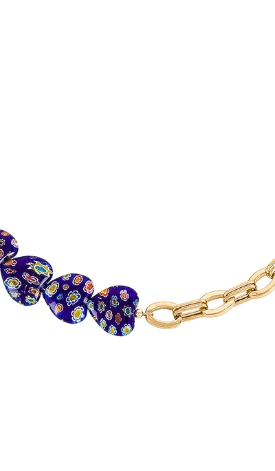 Shop Joolz By Martha Calvo Amorgos Necklace In Gold