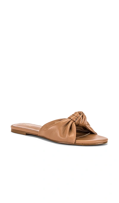 Raye Buffy Sandal In Tan