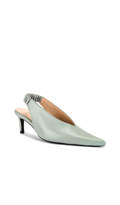 Shop Anine Bing Lyla Pump In Dusty Mint