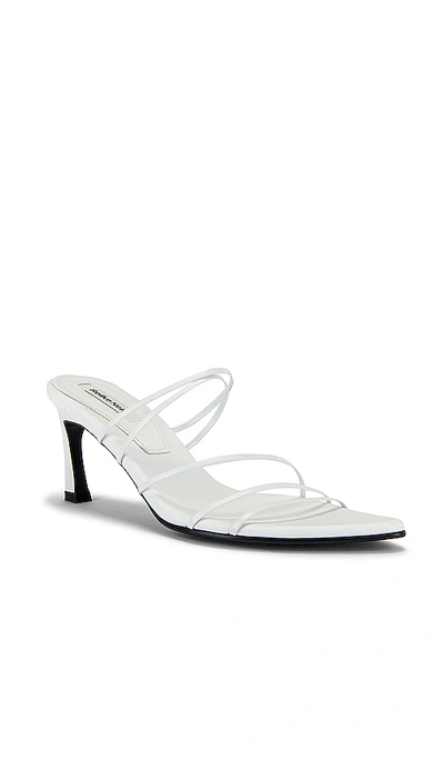Shop Reike Nen 5 Strings Pointed Sandals In White