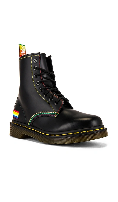 Shop Dr. Martens' 1460 Pride Boot In Black