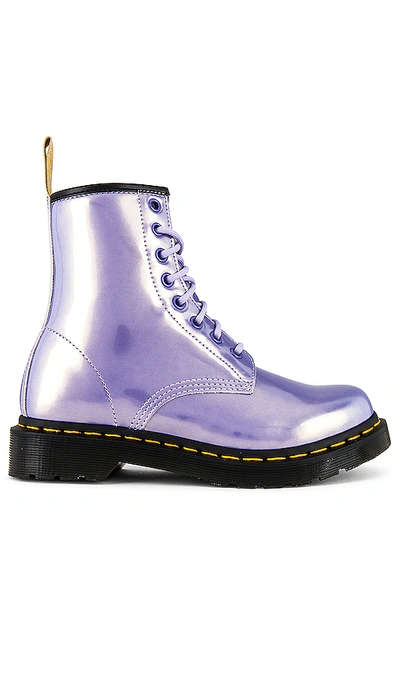 Shop Dr. Martens' 1460 Vegan Boot In Purple Heather