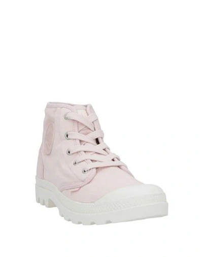 Shop Palladium Sneakers In Light Pink