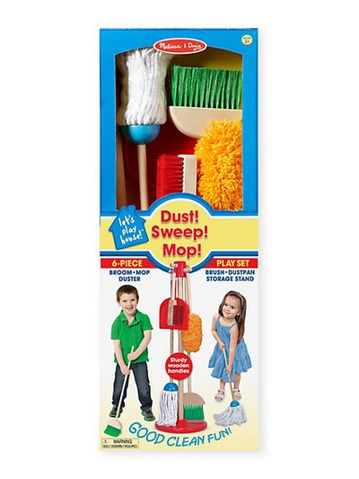 Shop Melissa & Doug Let's Play House! Dust, Sweep & Mop In Red Multi