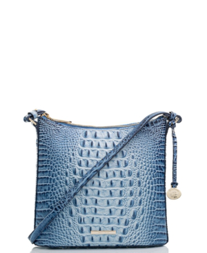 brahmin blue crossbody