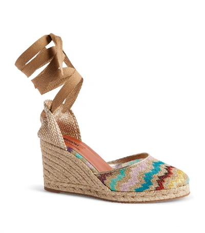 Shop Missoni Zigzag Espadrilles 100